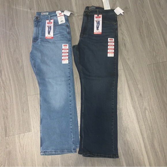 NWT MENS WRANGLER JEANS (2) - Picture 2 of 2
